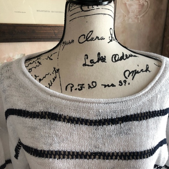 NWT JONES NEW YORK   NAVY DOCK SWEATER - Picture 2 of 4